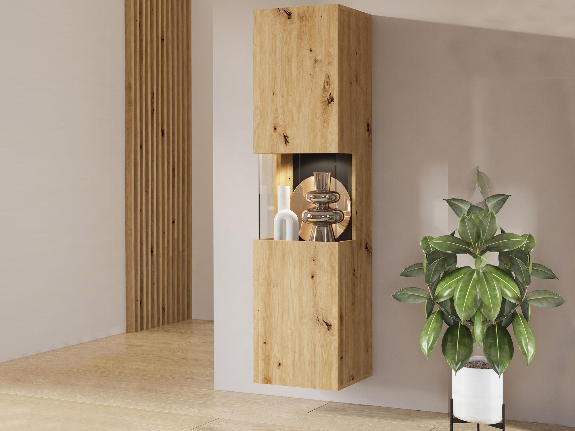 Kolomkast AVATAR 1 deur artisan eik