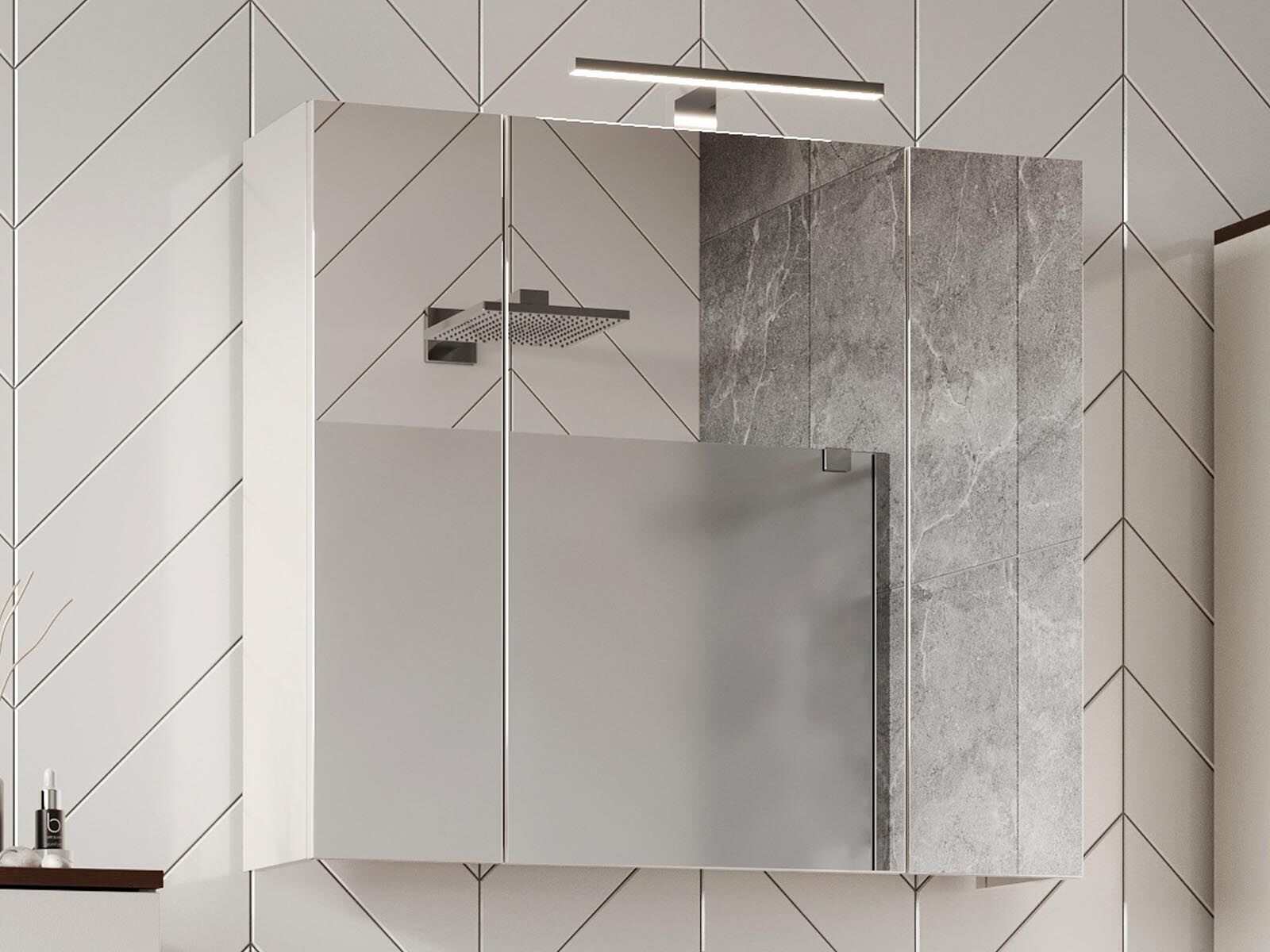 Toiletkast YONA 3 deuren kasjmier 