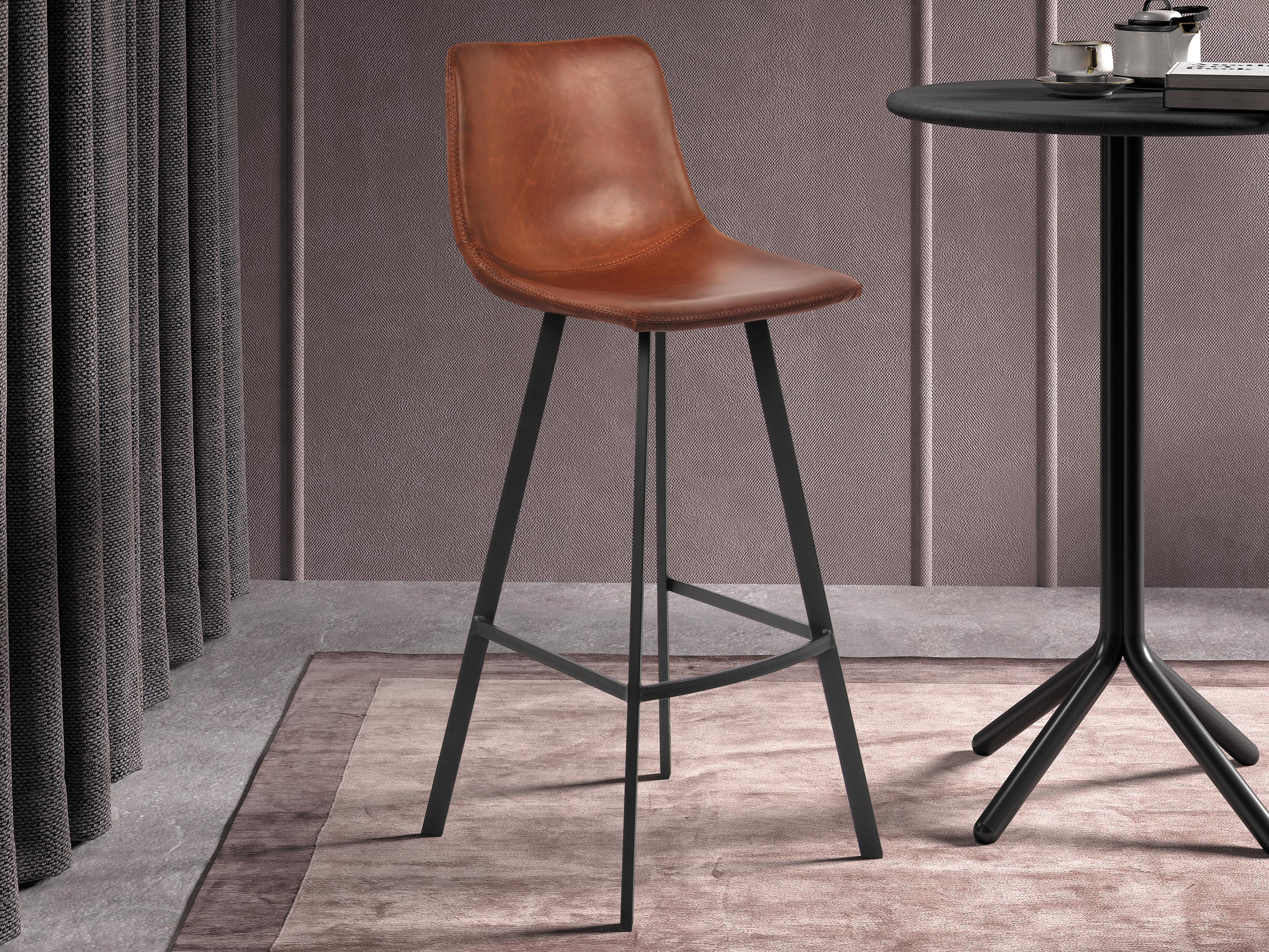 Barkruk WINDSOR cognac 78 cm