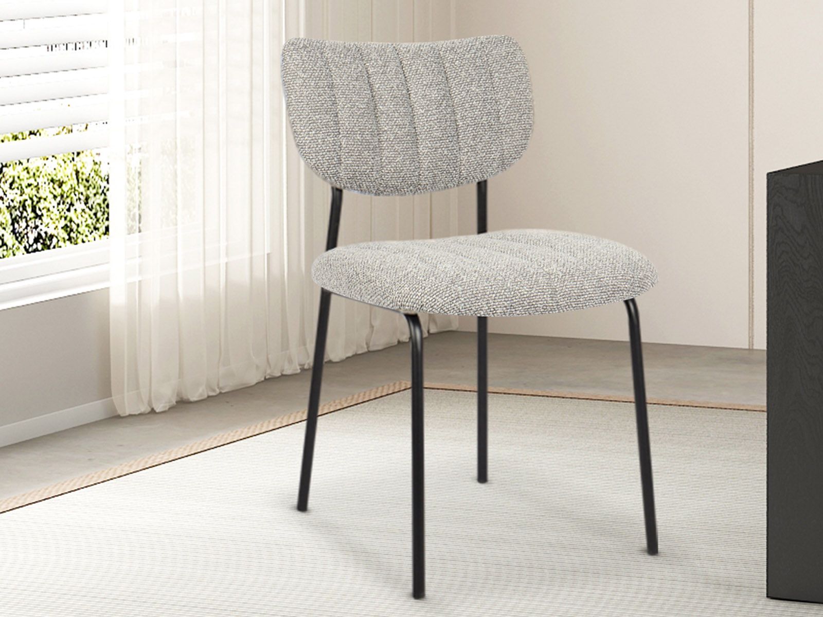 Stoel ATRIA lichtgrijs