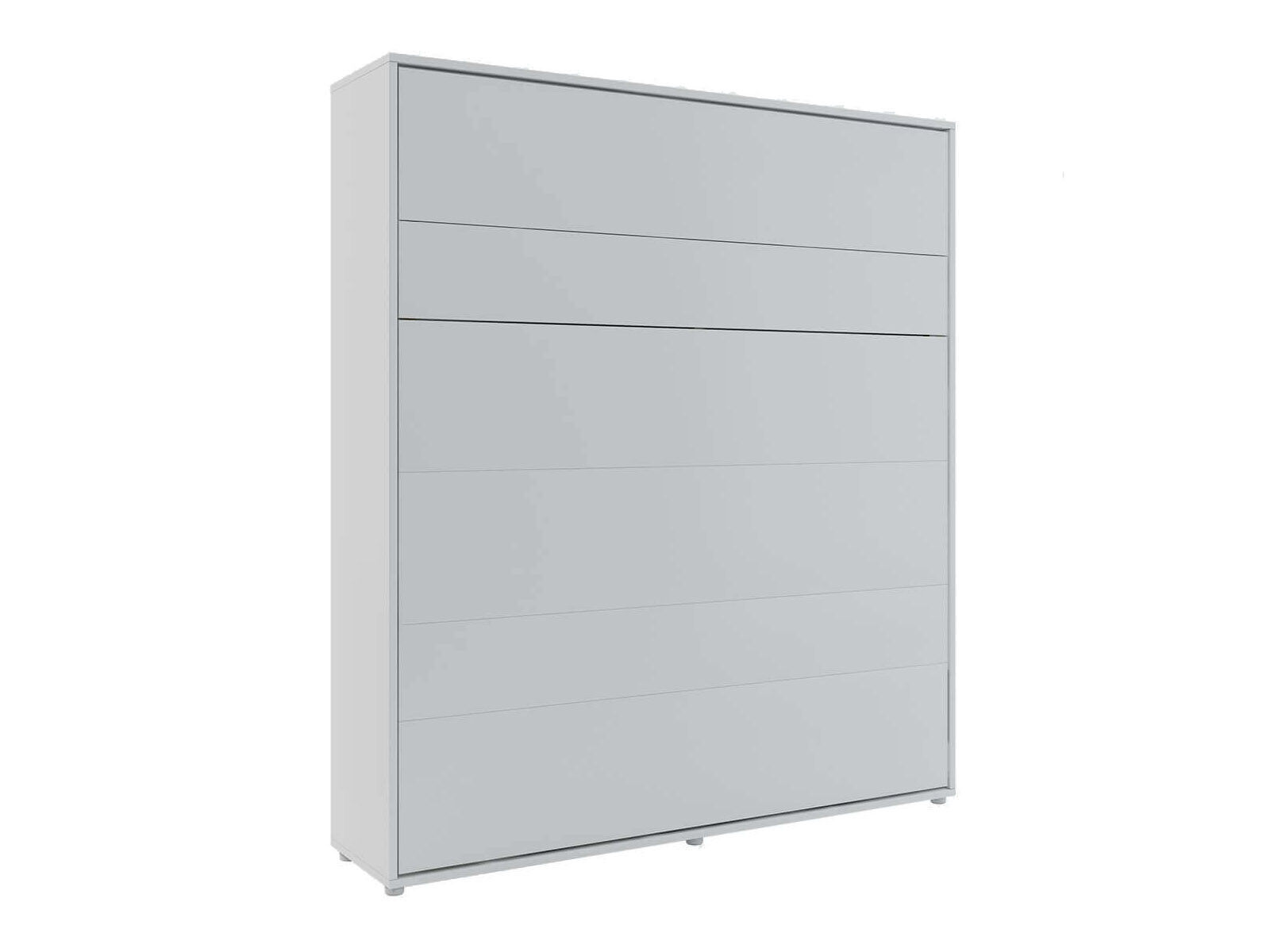 Opklapbed CONCEPTION PRO 180x200 cm mat grijs (verticaal) met matras