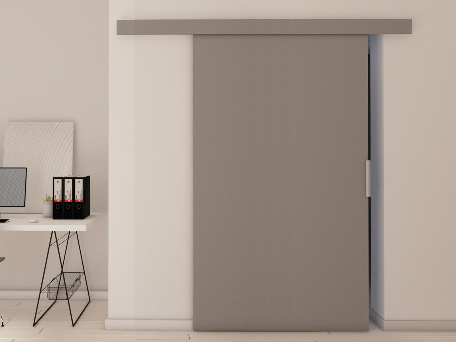 Schuifdeur CLENATO 106 cm grijs 