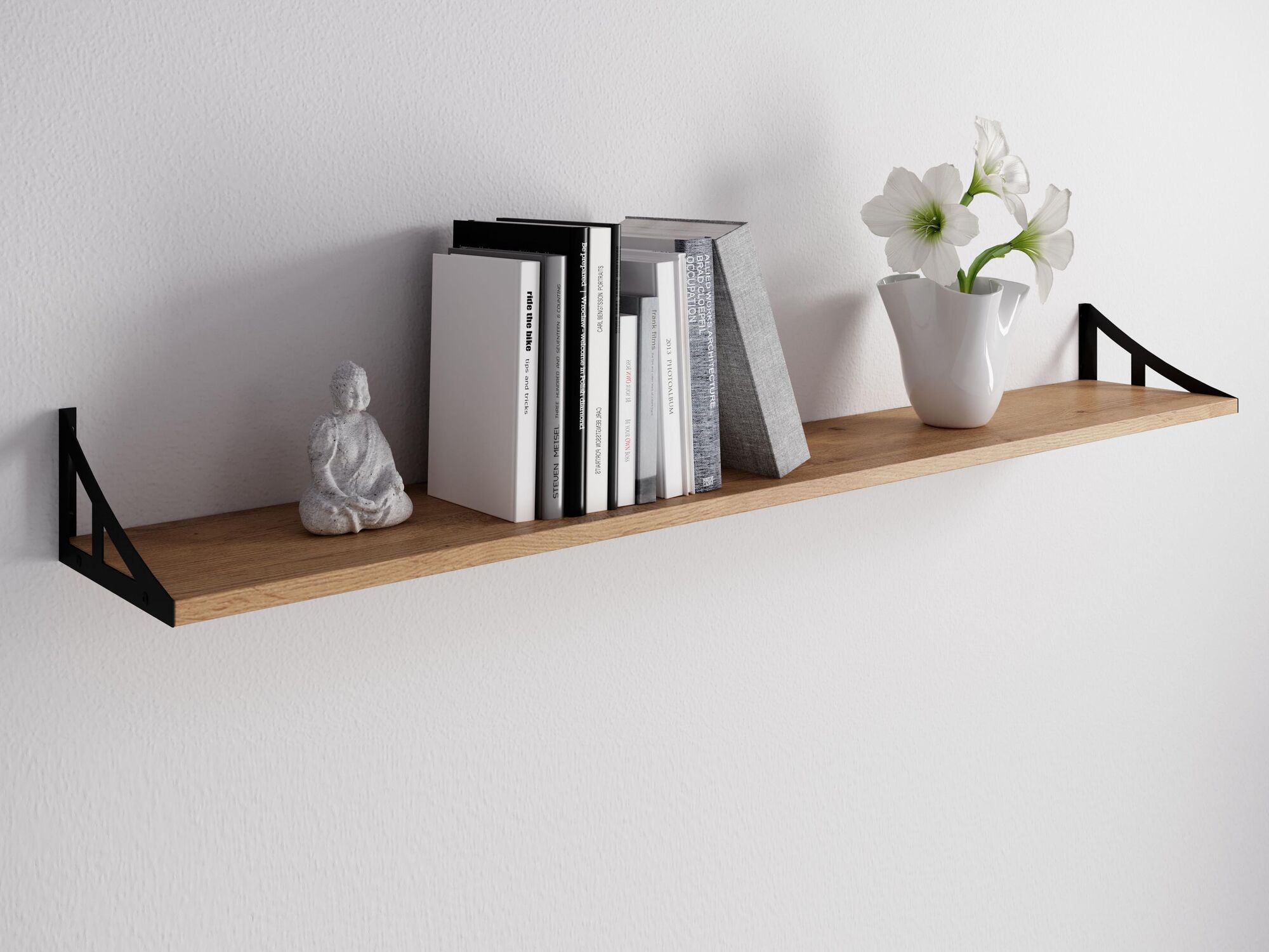 Wandplank JULIO 138 cm lancelot eik 
