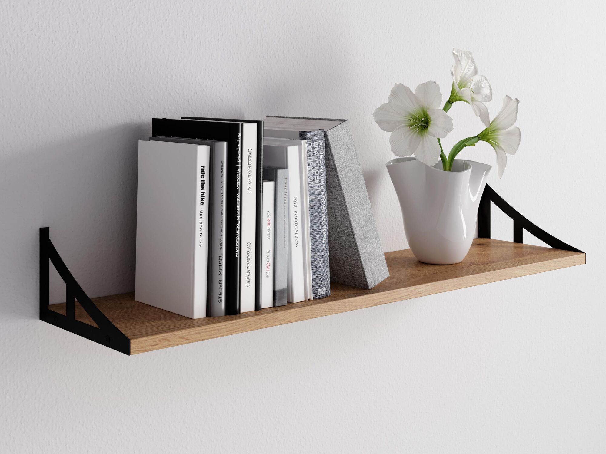 Wandplank JULIO 90 cm lancelot eik 