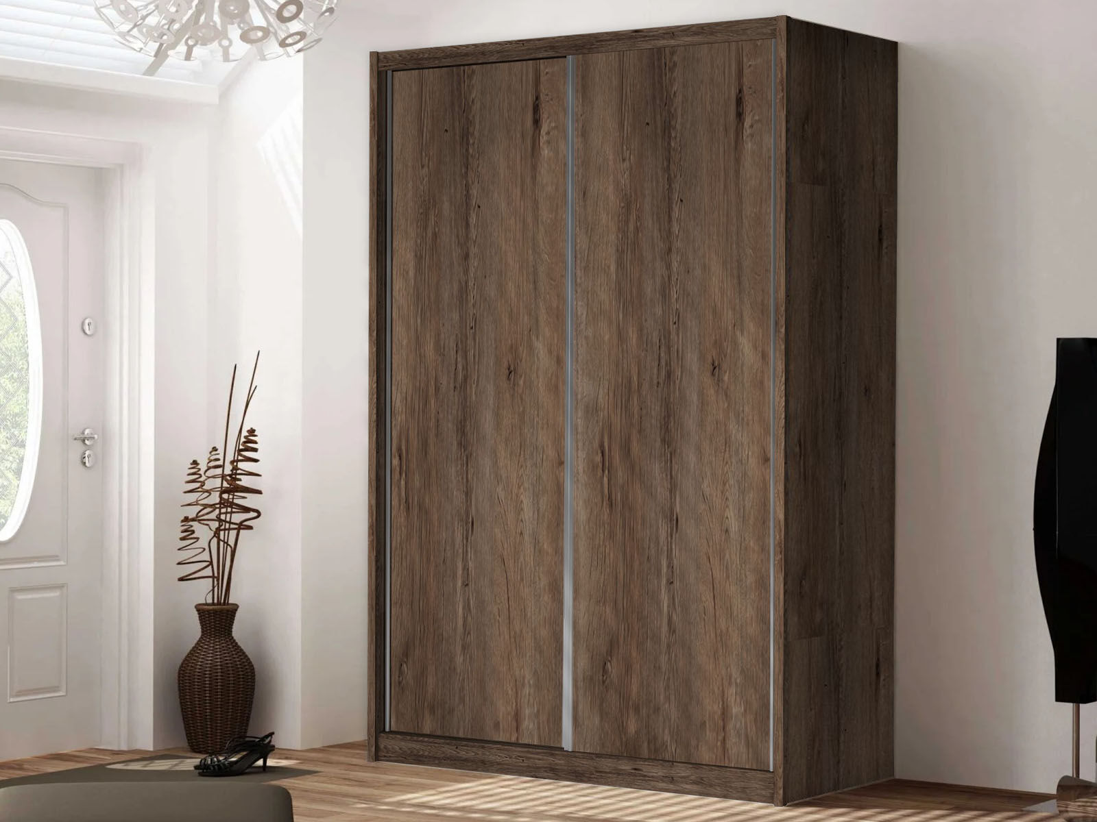 Kast KARL 2 schuifdeuren lefkas eik