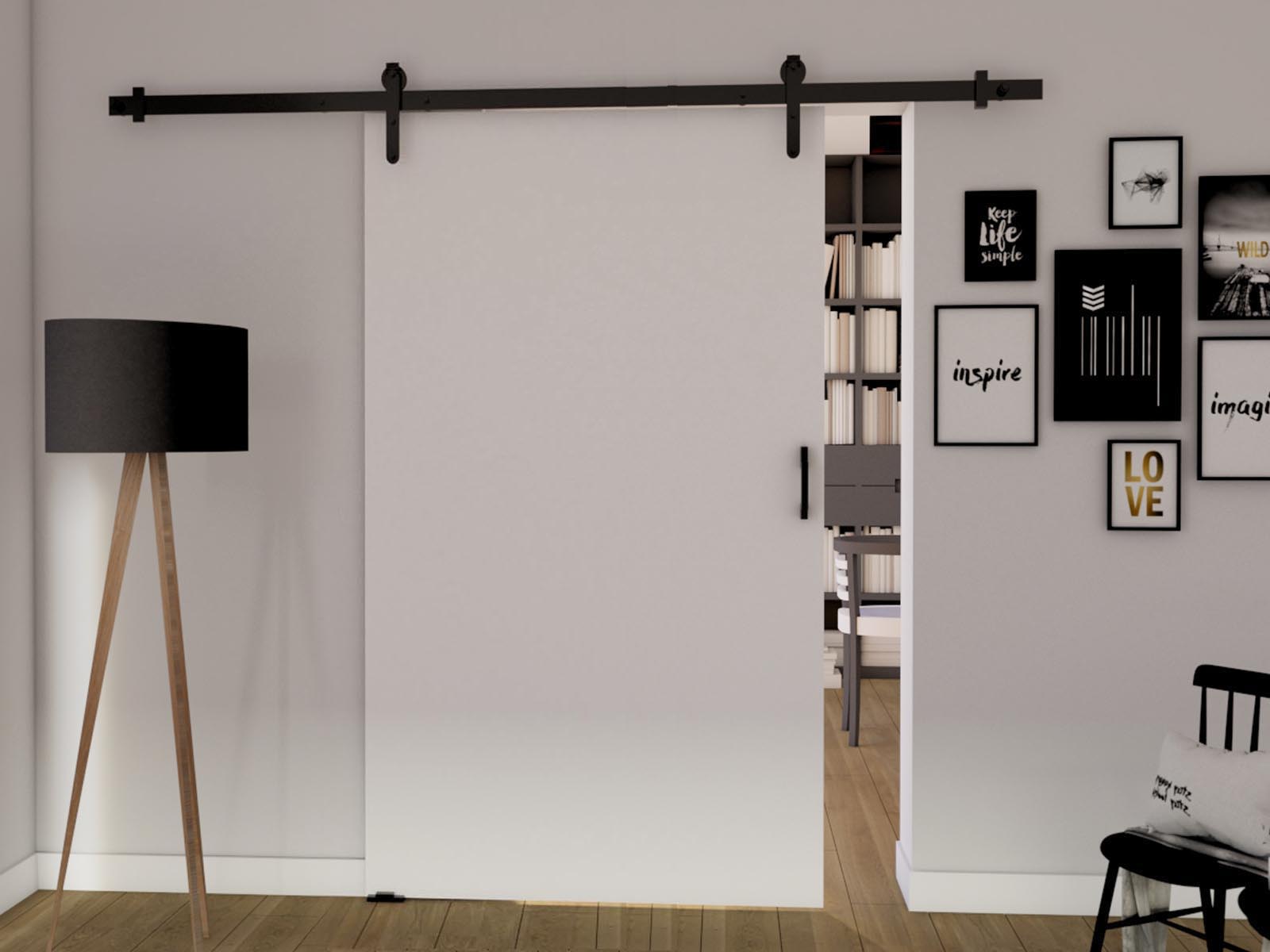 Schuifdeur LIFTAKO 96 cm wit 