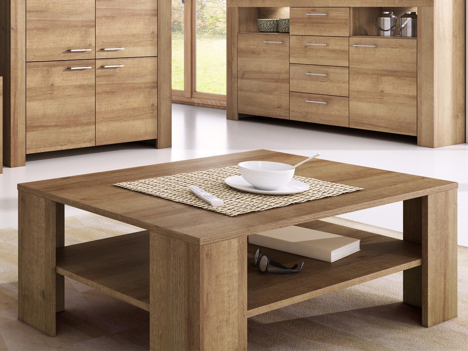 Salontafel SKYLINE 103 cm riviera eik 