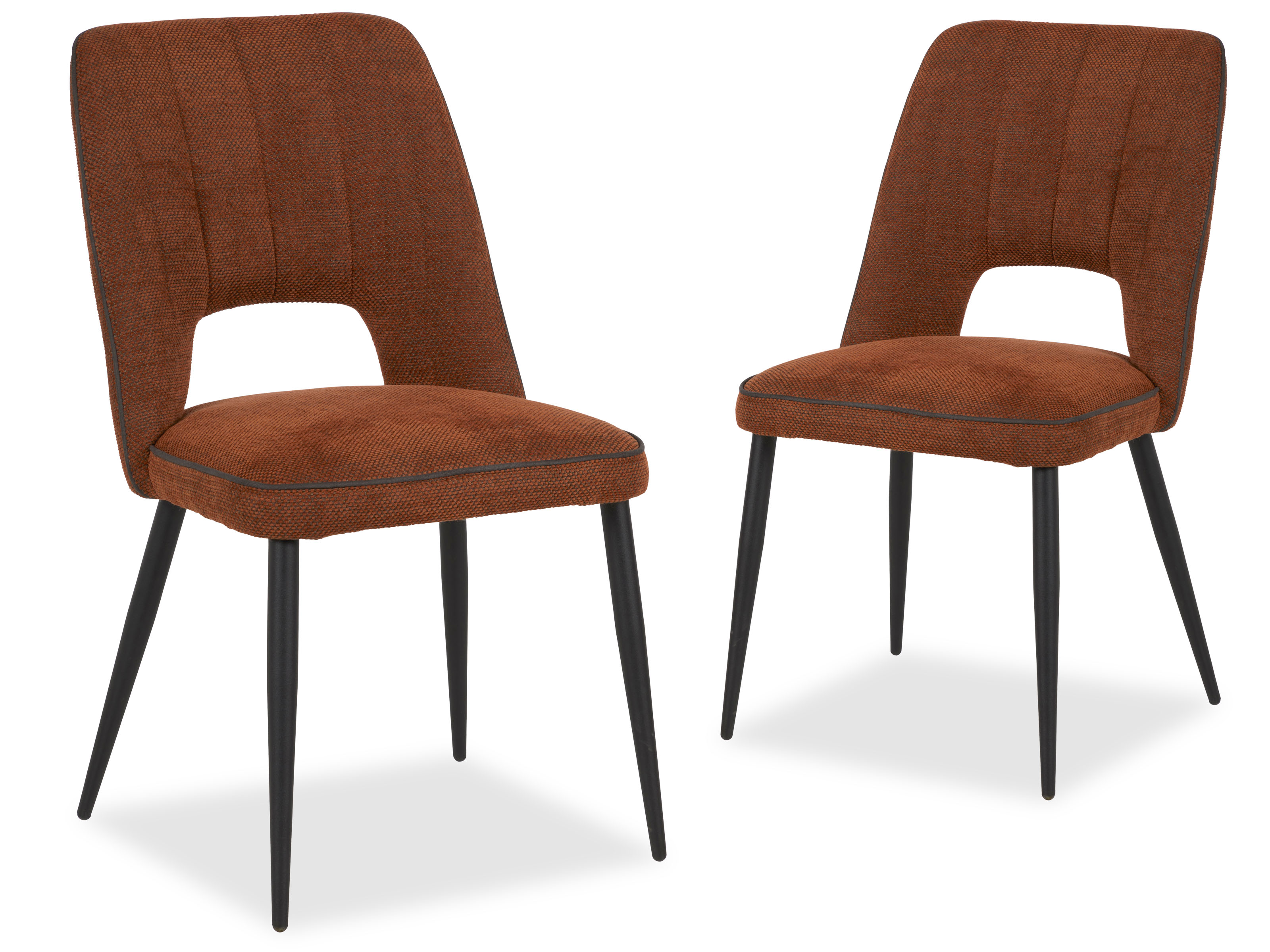 Set van stoelen PORTILLO koper 