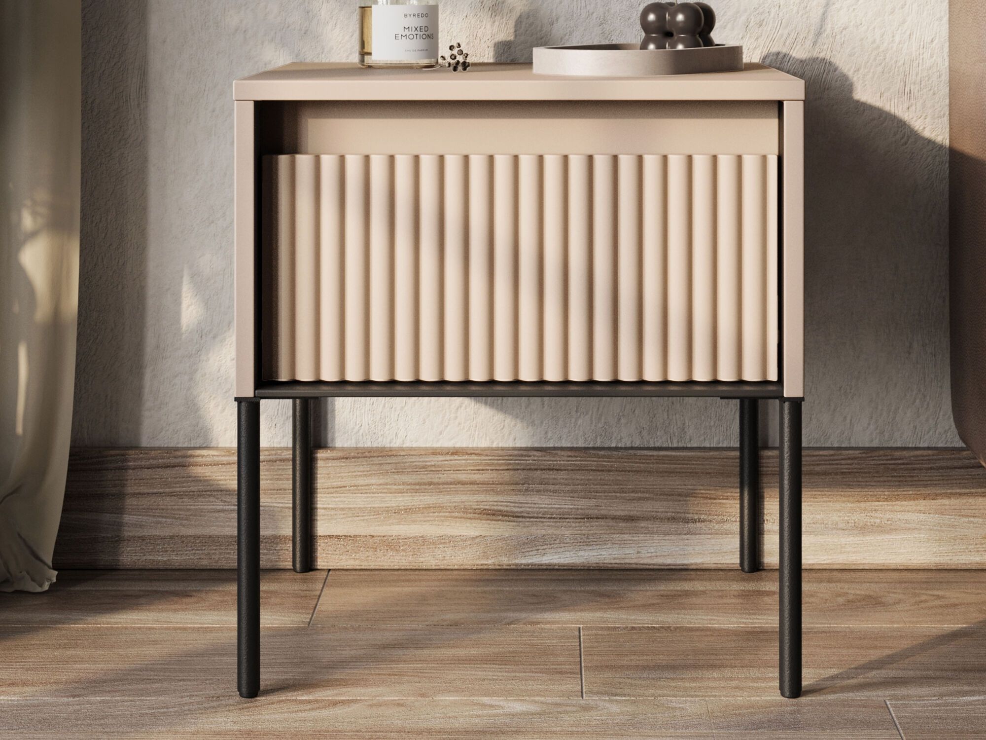 Nachtkastje TRAINING 1 lade zand 