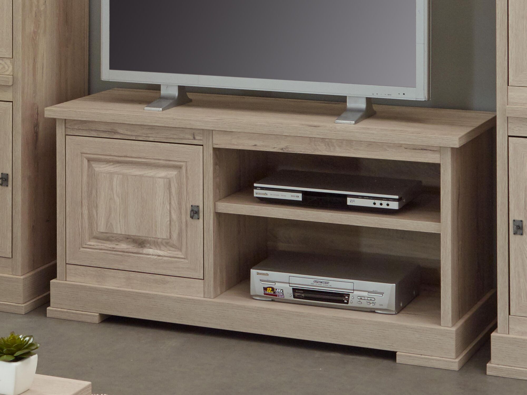 Tv-meubel KENNY 1 deur lichte millennium eik 