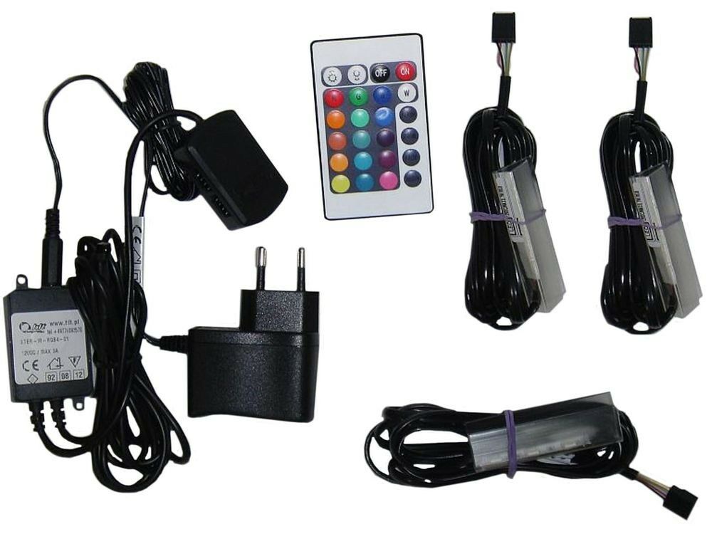 Kit led verlichting RGB (set van 8)
