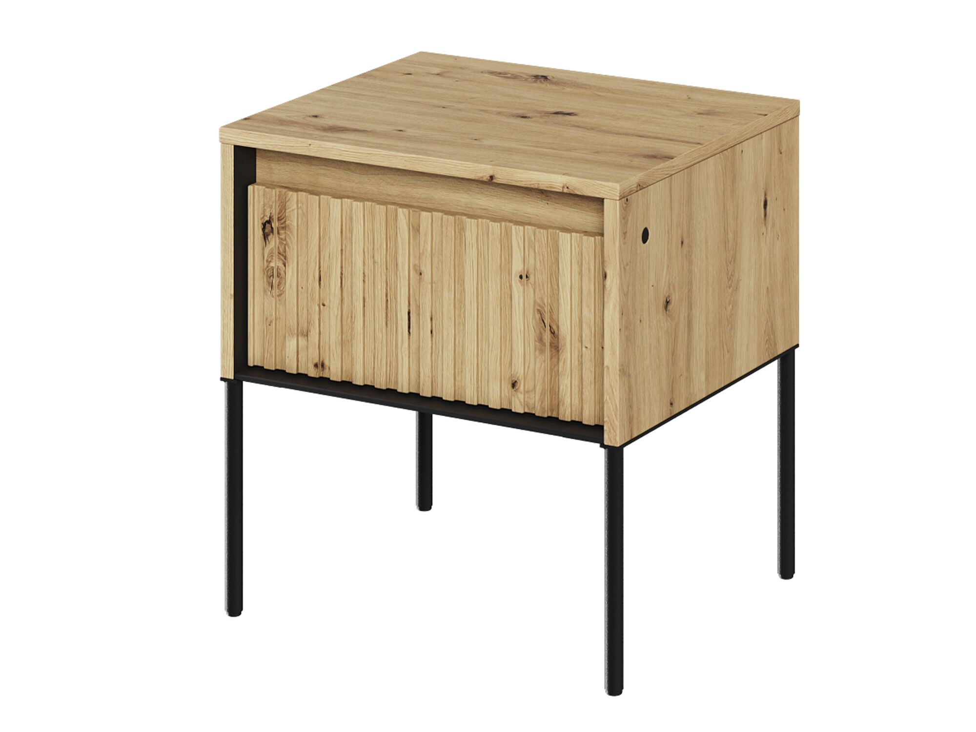 Nachtkastje TRAINING 1 lade artisan eik 