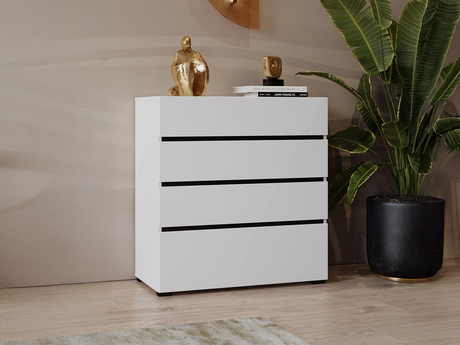 Commode CROSSAIR 4 lades wit