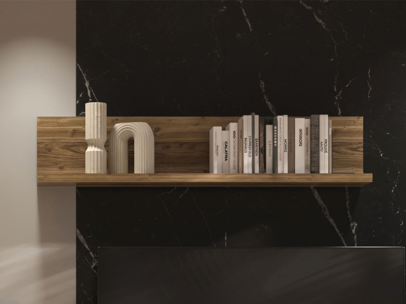 Wandplank BOTSWANA 150 cm eik appenzeller