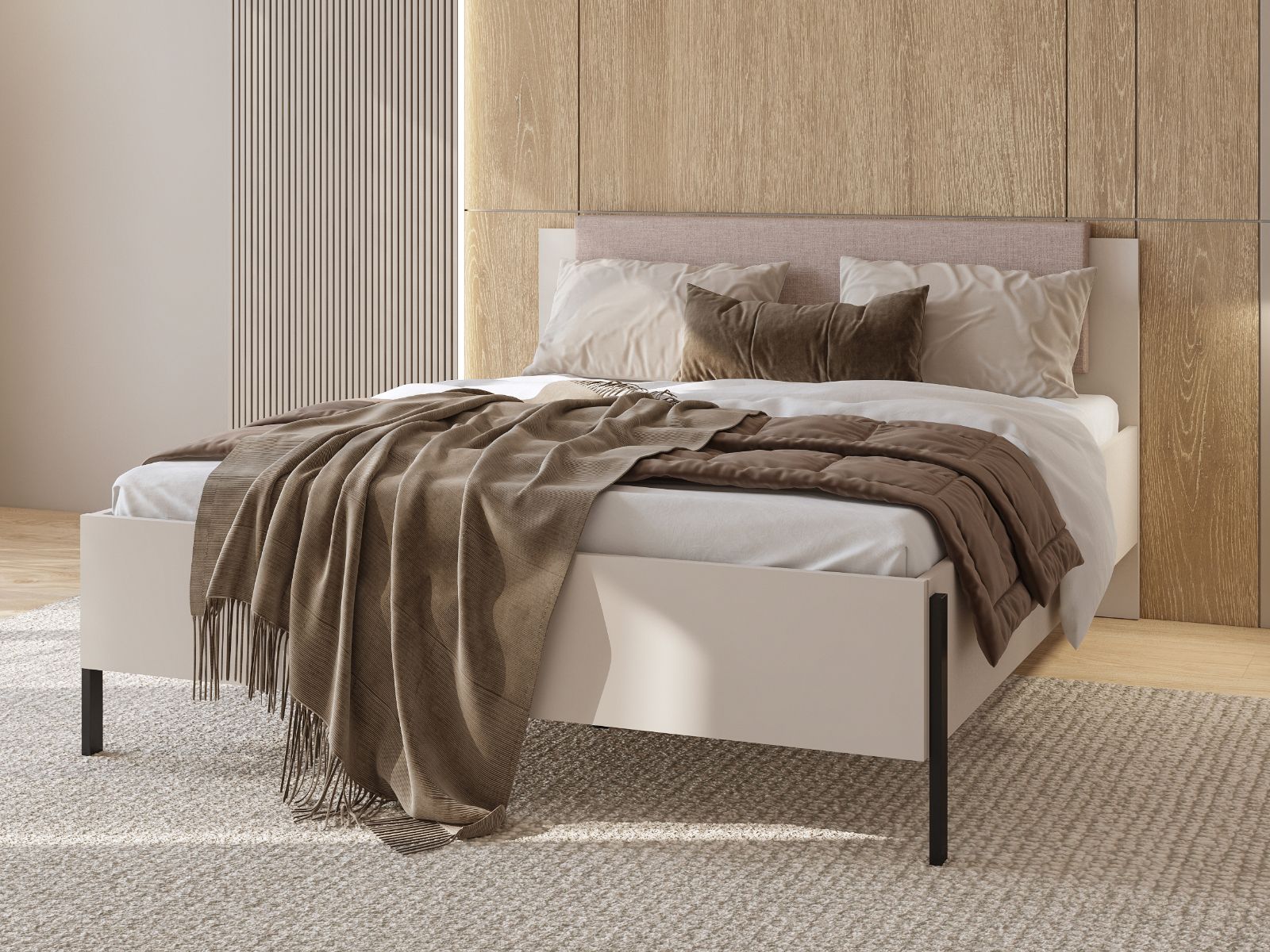 Bed JUKAMI 160x200 cm kasjmier