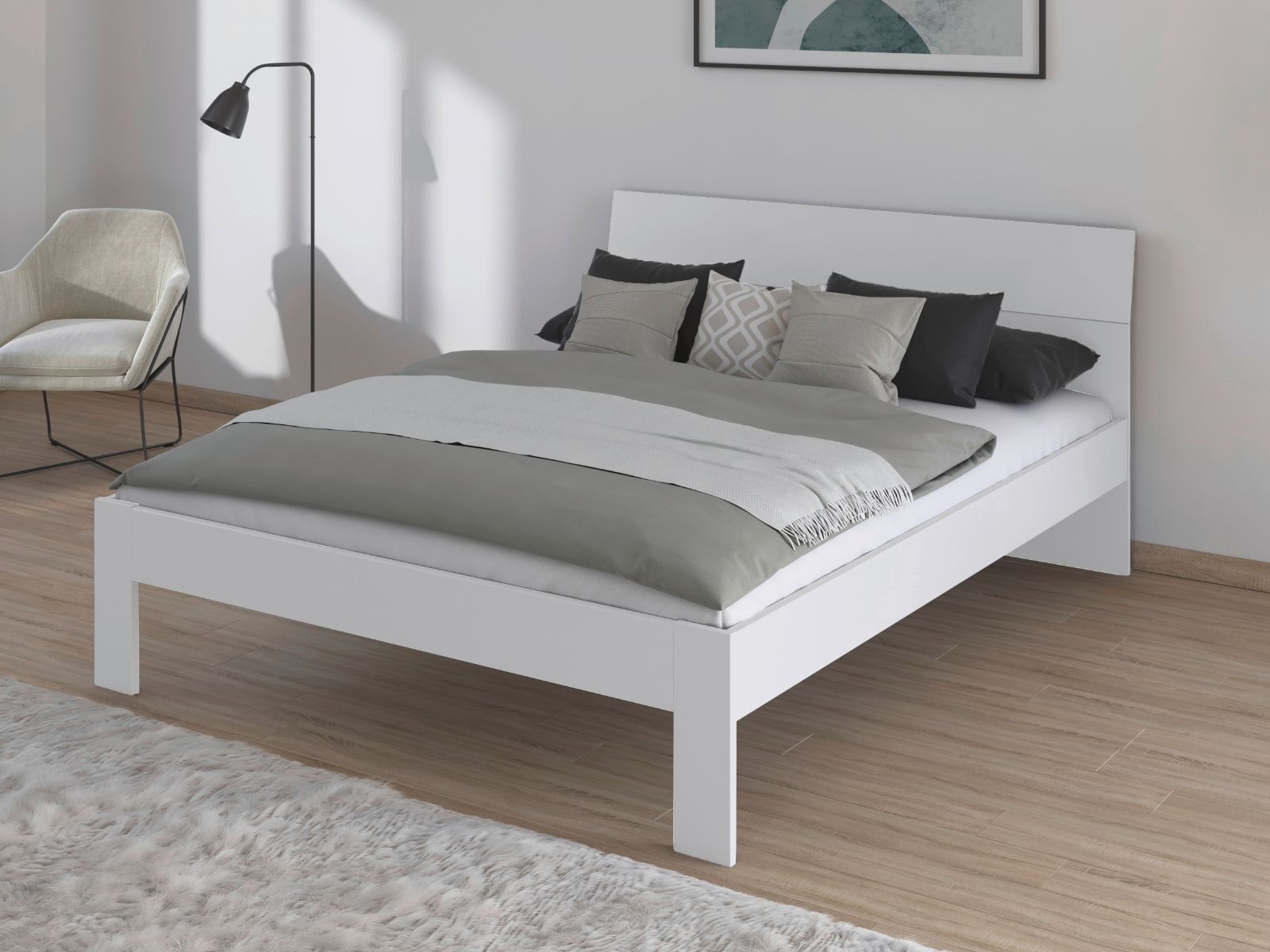 Bed FLASH 140x200 cm wit