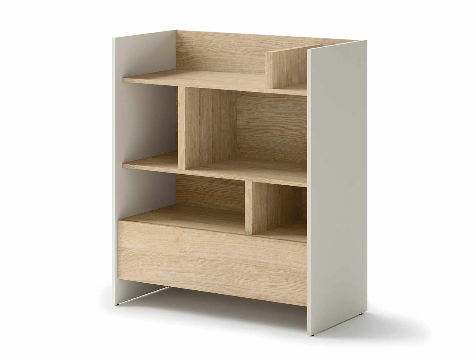 Boekenkast CONCEPTION PRO 108 cm kasjmier/nagano eik