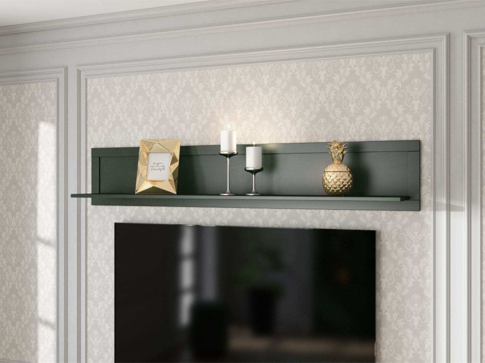 Wandplank EVOCO 177 cm groen 