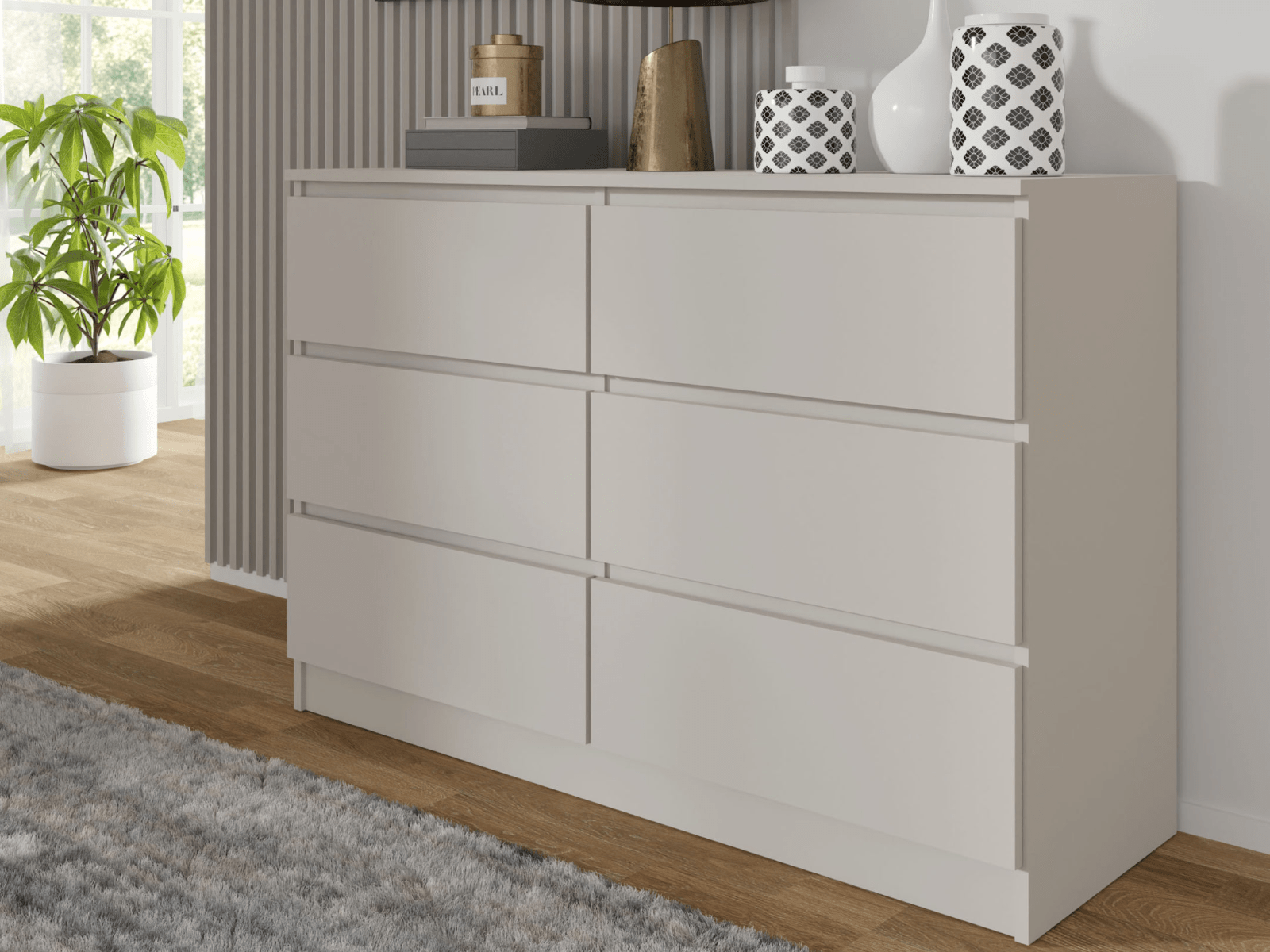 Commode MAJDA 6 lades kasjmier