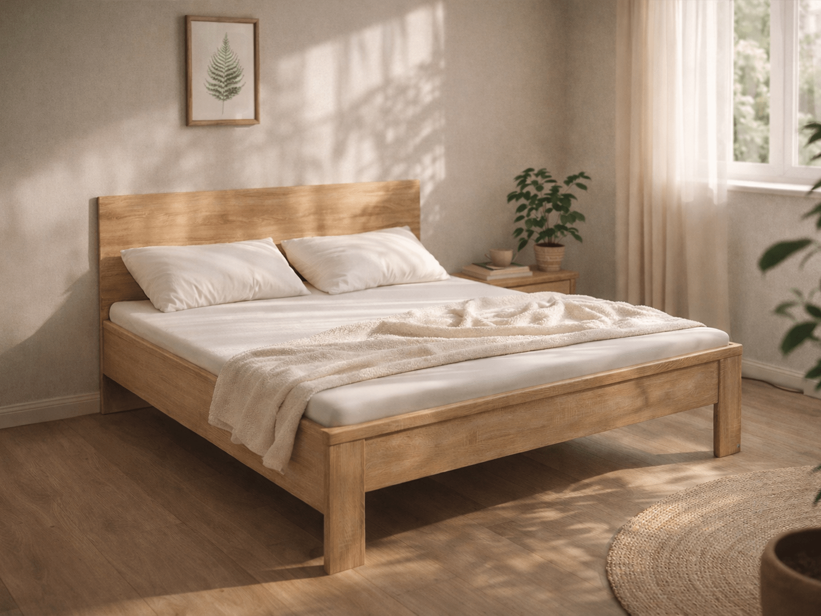 Bed RIGA 160x200 cm sonoma