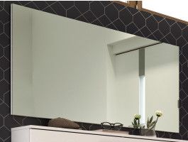 Spiegel UTANA 140 cm wit 
