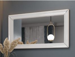 Rechthoekige spiegel ARNOLI 120 cm wit