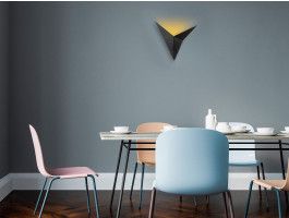 Wandlamp PAJARO 1 lamp zwart 