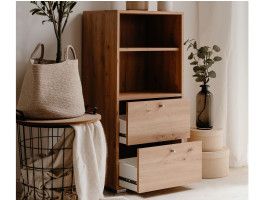 Kantoorkast FINNET 2 lades artisan eik