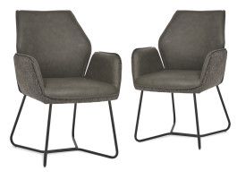 Set van 2 stoelen STRIKE stone 
