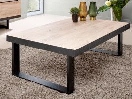 Salontafel VIAZZA 130 cm dark stone/castella 