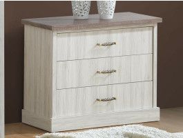 Commode ELANO 3 lades lichte eik/sonoma eik