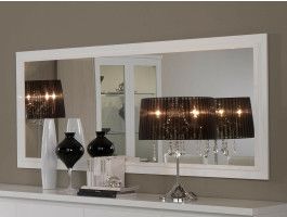 Spiegel ROMEO 180 cm hoogglans wit