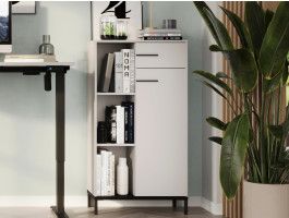 Kast POLYGON 1 deur 1 lade kasjmier