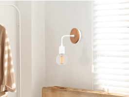 Wandlamp MARTINI 1 lamp wit