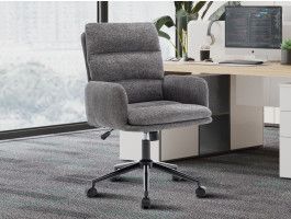 Bureaustoel AIMONS donkergrijs