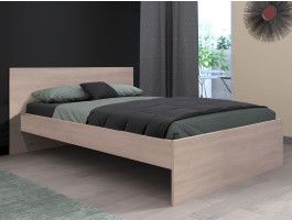 Tweepersoonsbed BRIDANI 140x190 cm brooklyn eik