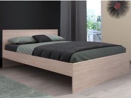 Tweepersoonsbed BRIDANI 160x200 cm brooklyn eik