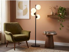 Staande lamp FAZOR 4 lampen goud 