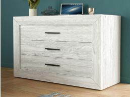 Commode NEVADA 3 lades imperial cassic oak 