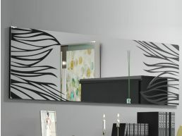 Spiegel SPYRO 190 cm zwart