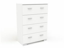 Commode INFINITY II 4 lades wit