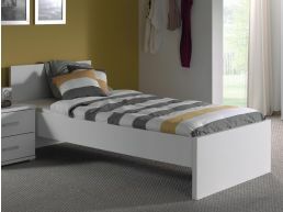 Bed MILANO 90x200 cm wit zonder lade