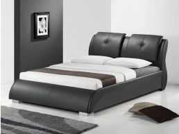 Bed CUPIDO 140x200 cm zwart