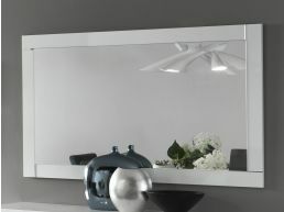 Spiegel MADONNA 140 cm hoogglans wit