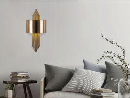 Wandlamp MELCHIOR 1 lamp goud 