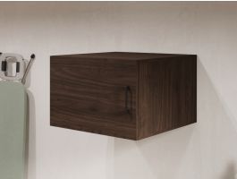 Opzetkast WASHING 1 deur walnoot