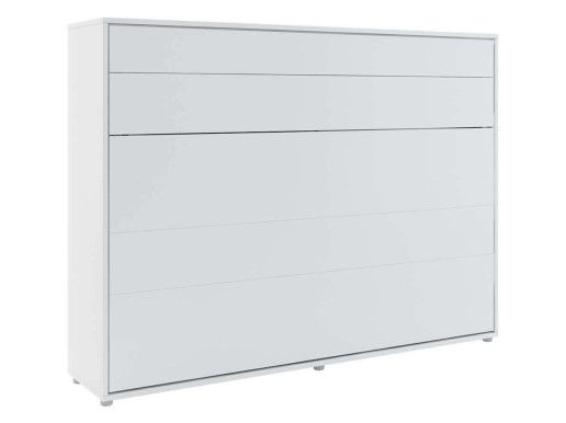 Opklapbed CONCEPTION PRO 140x200 cm mat wit (horizontaal)