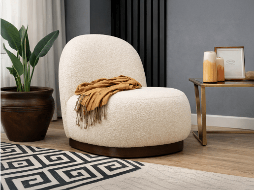 Fauteuil TINAMU wit 