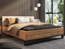 Bed HAMETTE 180x200 cm wotan eik