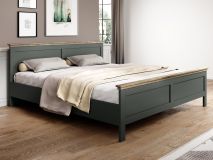 Tweepersoonsbed EVOCO 160x200 cm groen 